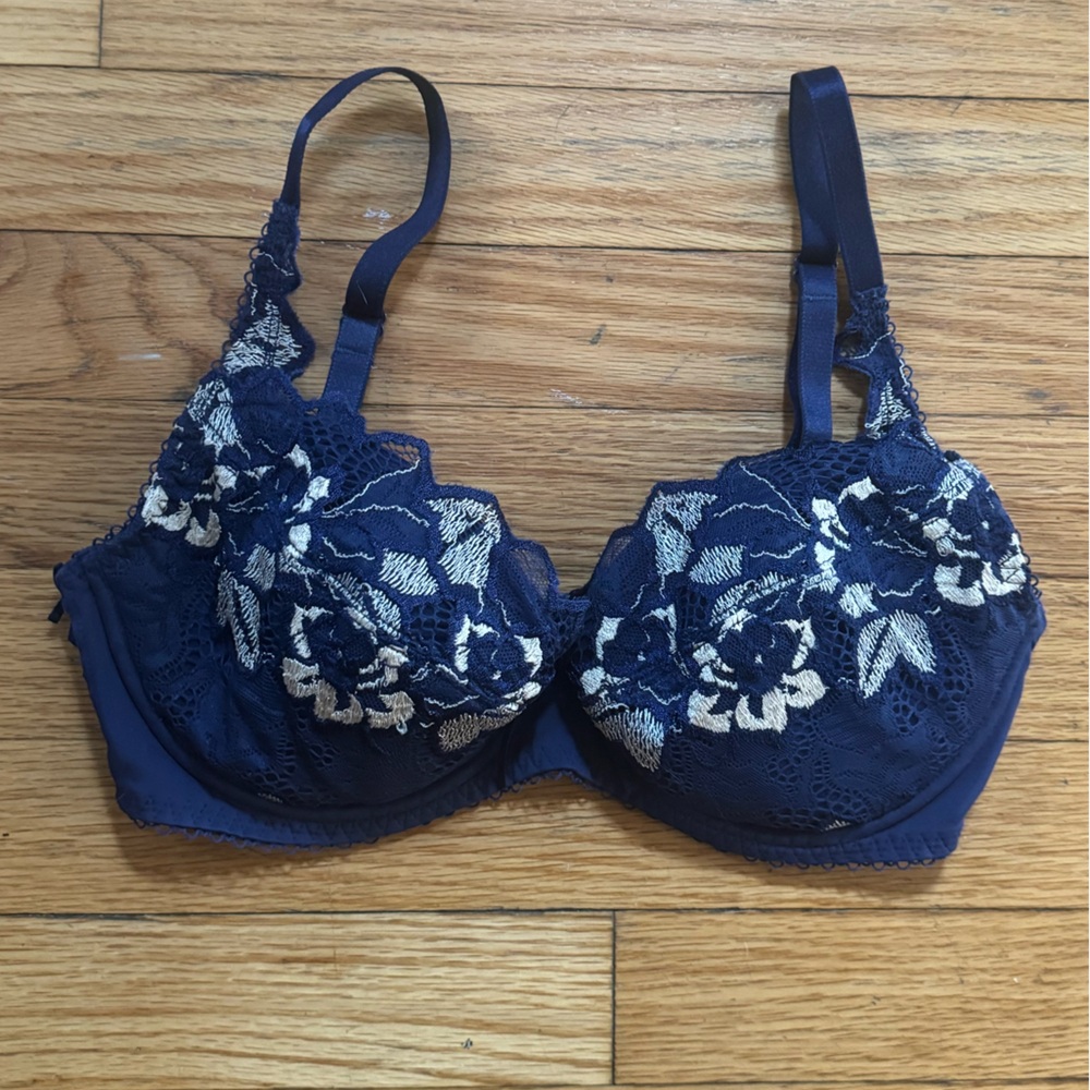 lepel | blue floral bra
